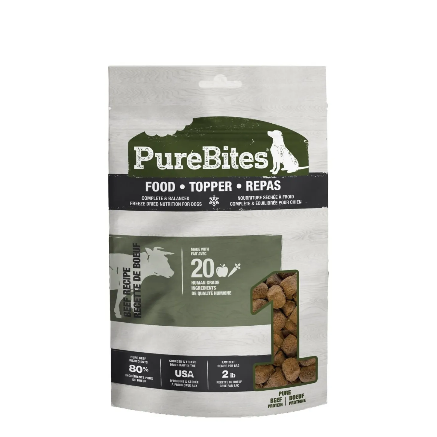 Dog Food Beef Recipe, 283 g