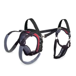 Dog lifting aid harness