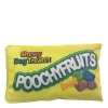 Dog Toy Fun Candy Poochy Fruits 7"