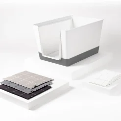 Doggy Bathroom Starter Kit, Dark Grey
