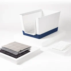 Doggy Bathroom Starter Kit, Navy Blue
