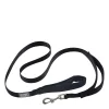 Double Handle Dog Leash, black