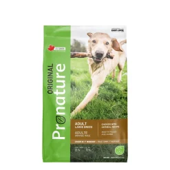 Dry food original chicken and oatmeal formula for adult dogs from large breeds,15kg