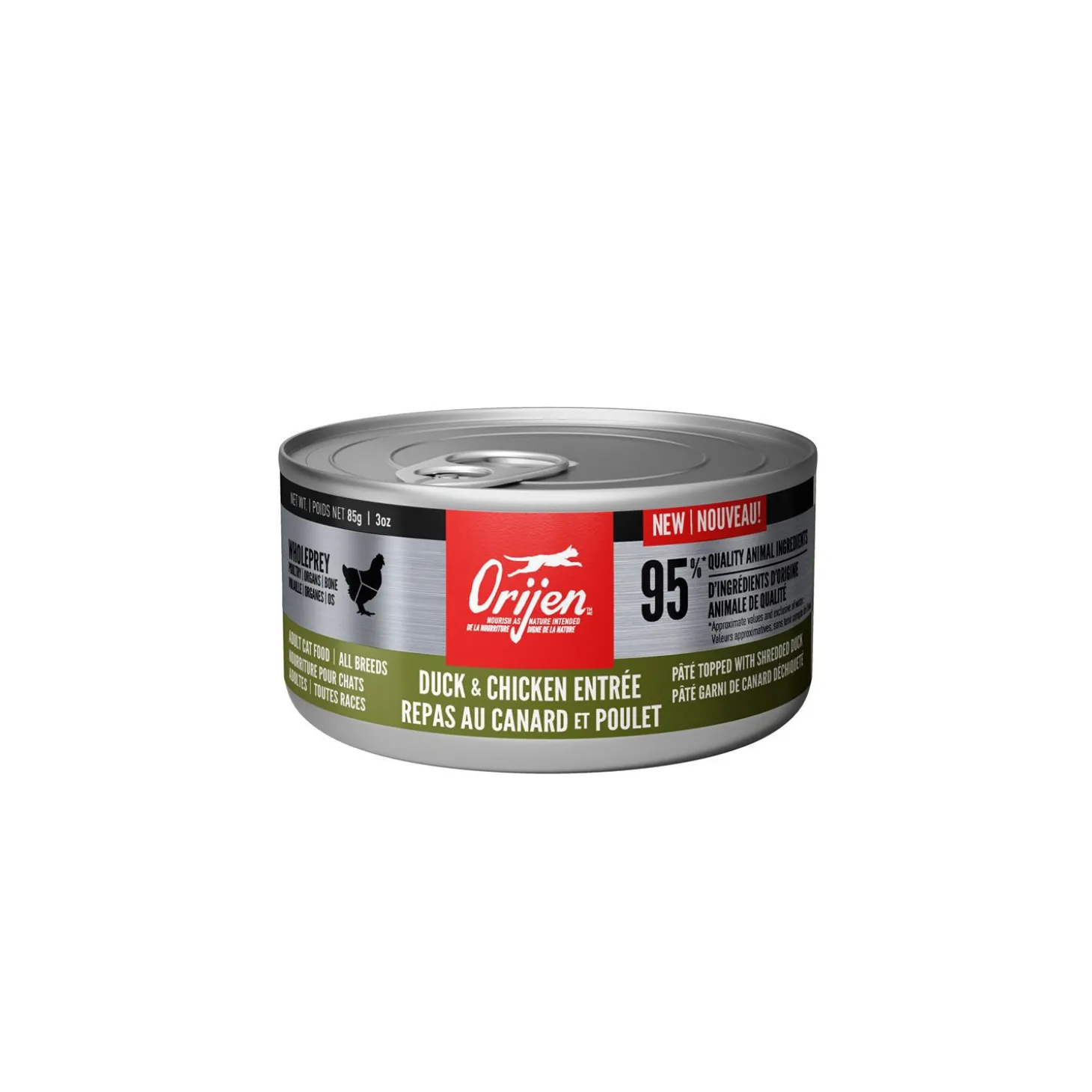 Duck and Chicken Entrée for Cats, 85 g