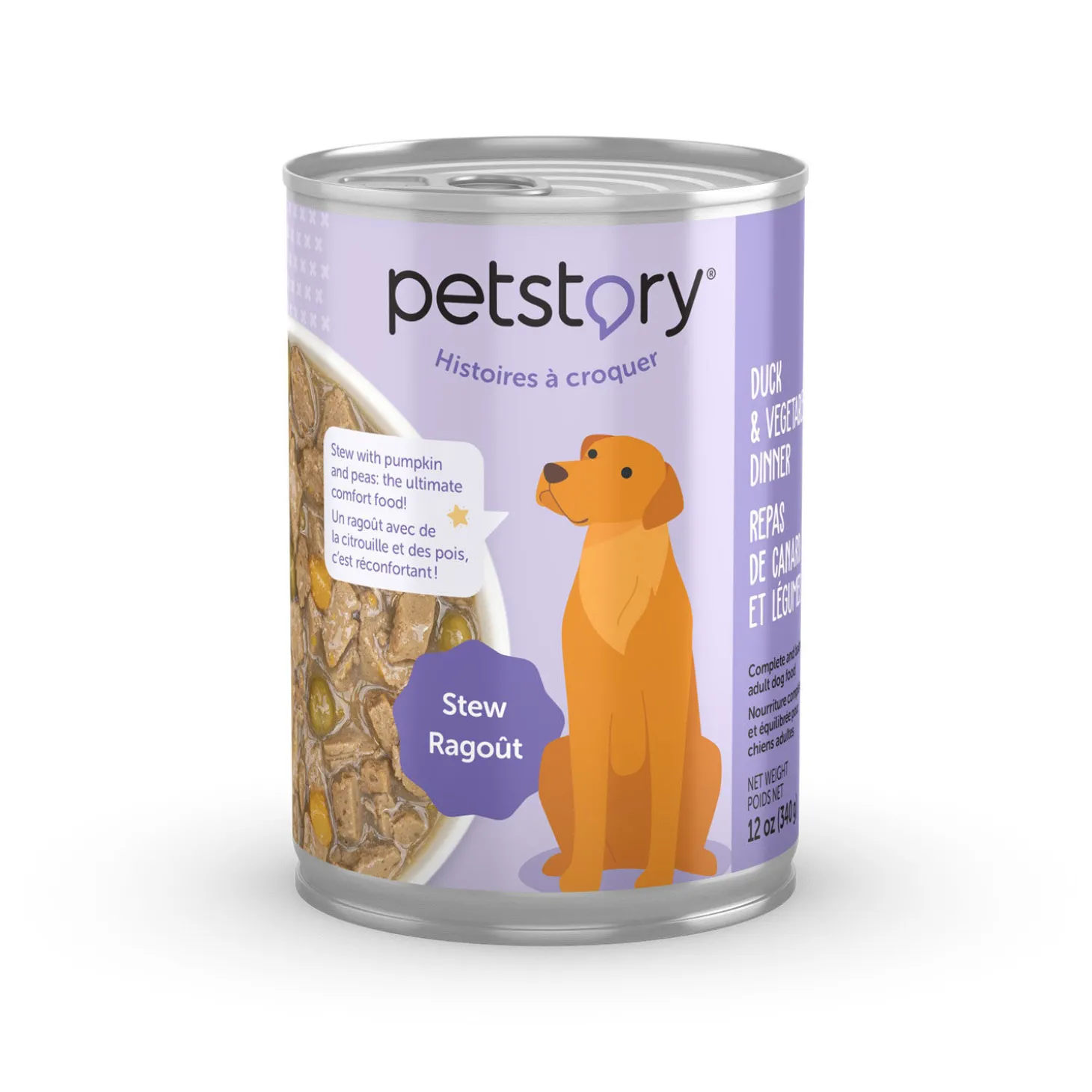 Duck Dinner for Dogs, 340 g