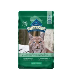 Duck food for adult cats