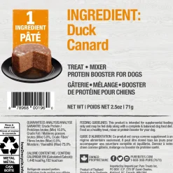 Duck Paté for Dogs, 71g