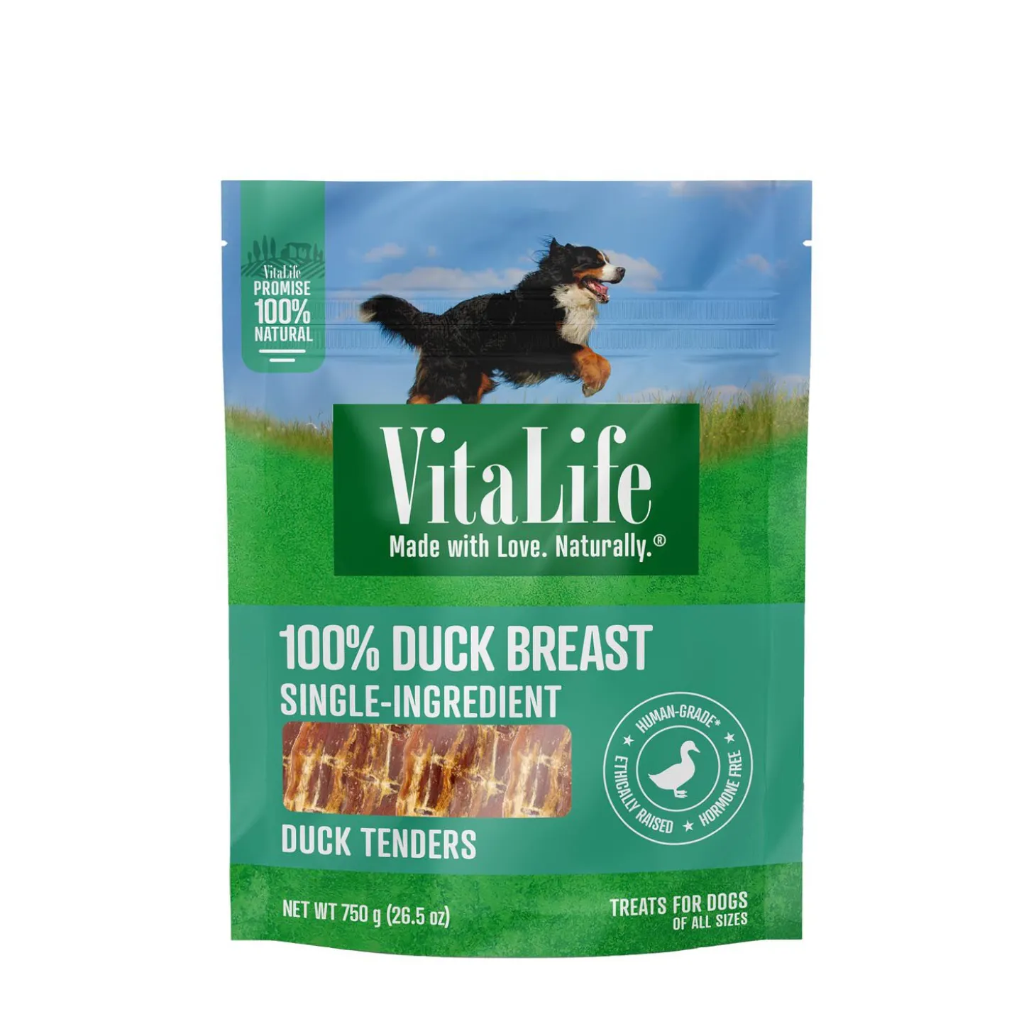 Duck tender treats for dogs