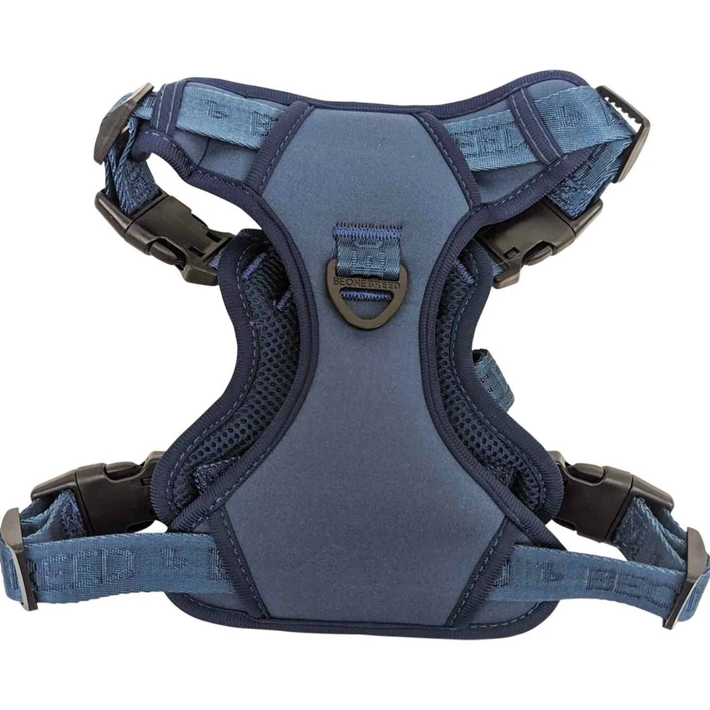 Embroidered Dog Harness, Teal