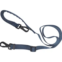 Embroidered Dog Leash, Teal