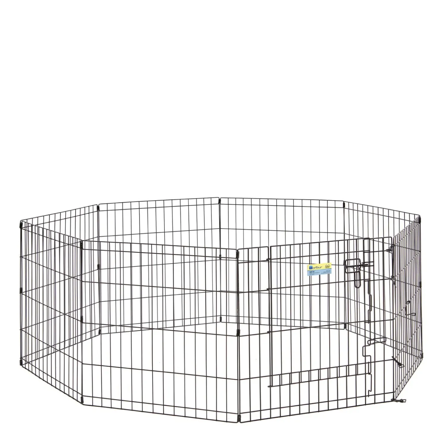 Exercise pen with door for dogs