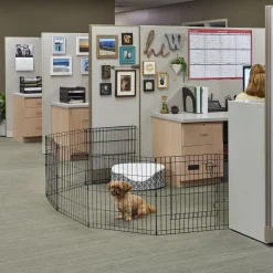 Exercise pen with door for dogs