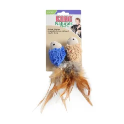Feathered fish toy