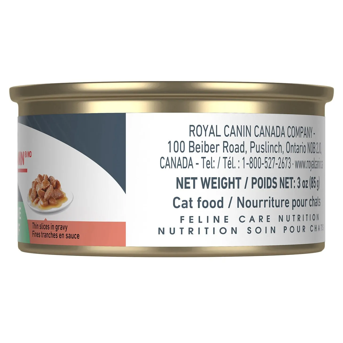 Feline Care Nutrition Digestive Care Thin Slices In Gravy Cat Food