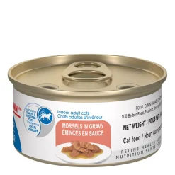 Feline Health Nutrition™ Indoor Adult Morsels in Gravy Canned Cat Food