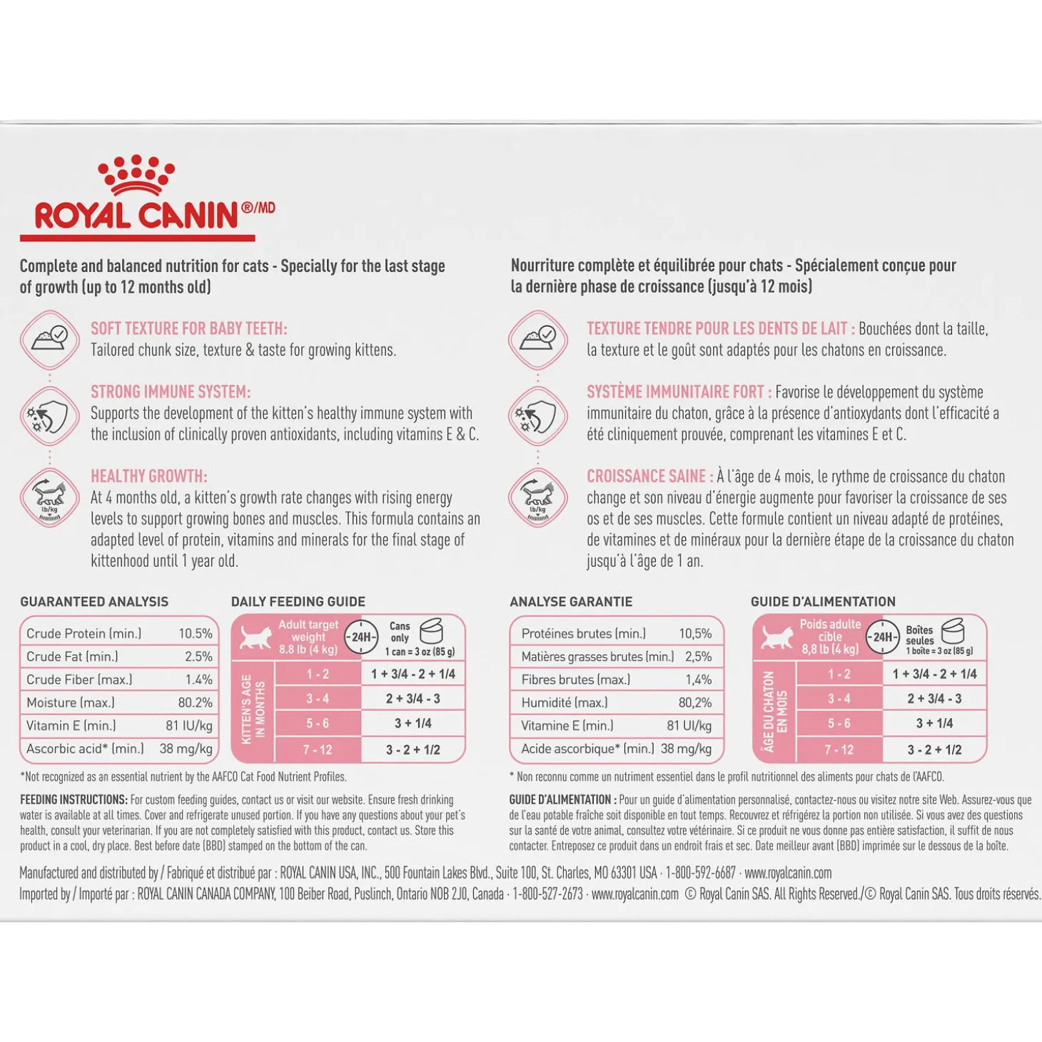Feline Health Nutrition™ Kitten Thin Slices In Gravy Canned Kitten Food
