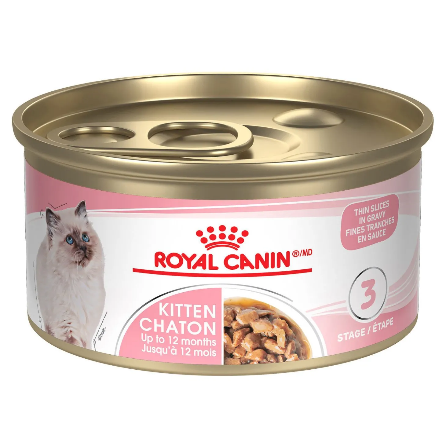 Feline Health Nutrition™ Kitten Thin Slices In Gravy Canned Food