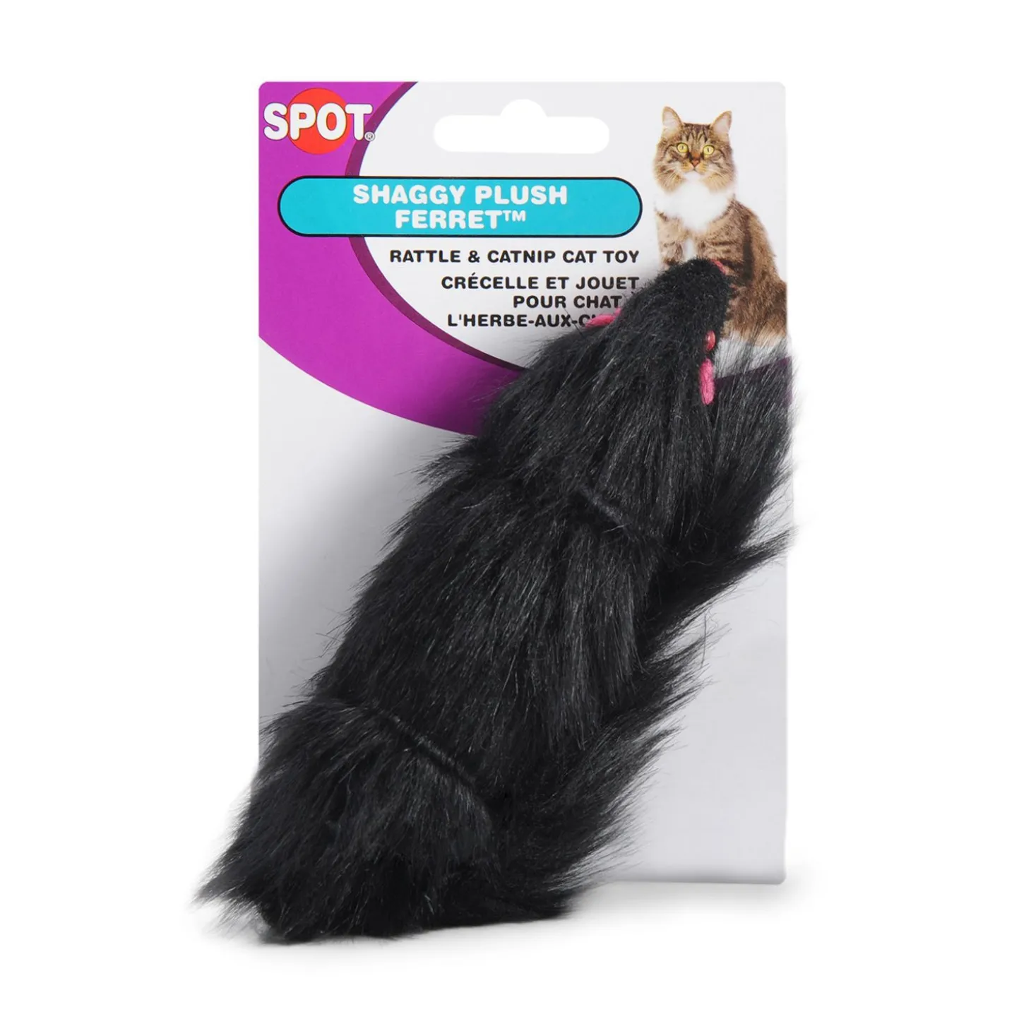 Ferret toy stuffed with catnip
