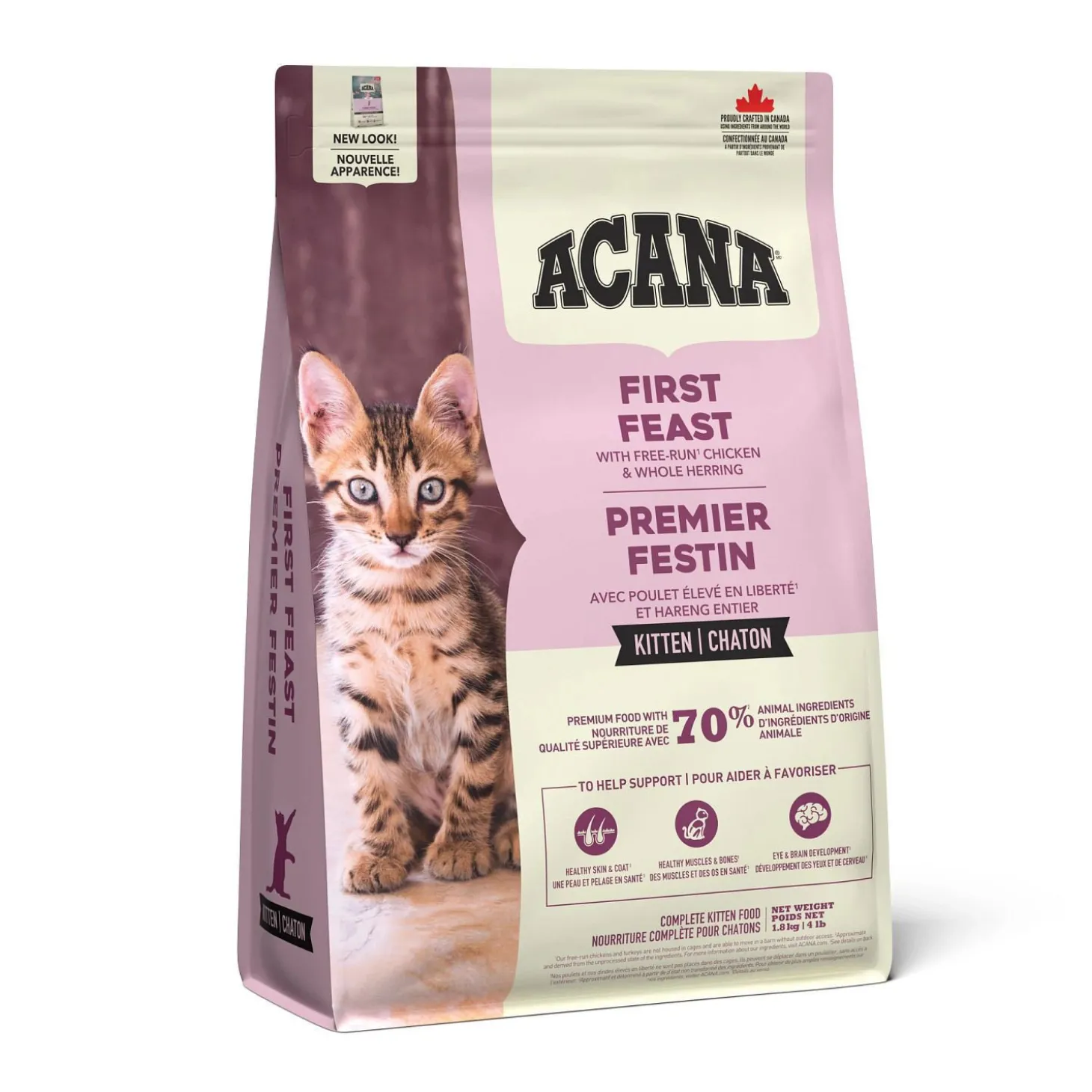 First Feast Dry Kitten Food, 1.8 kg