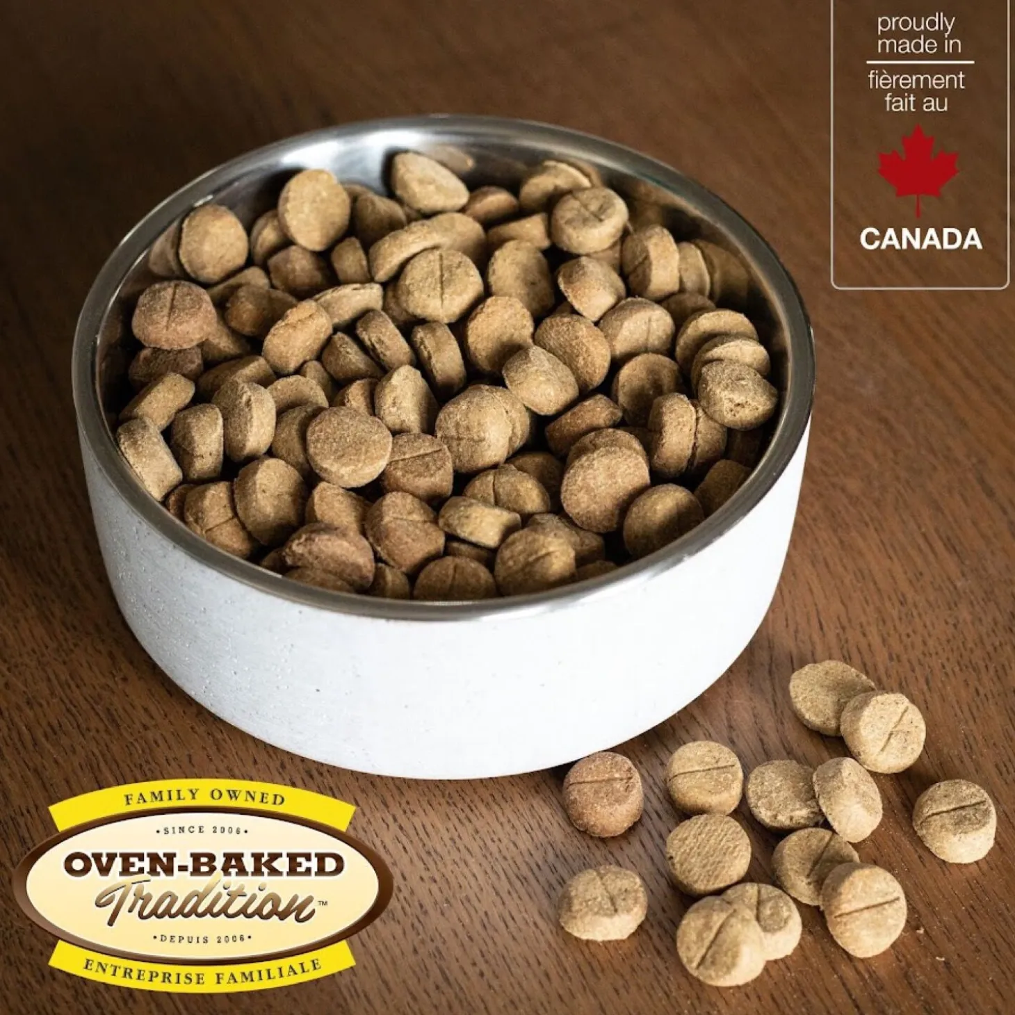 Fish dry food for large breed dog