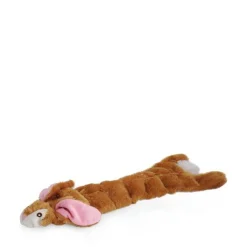 Flat plush rabbit