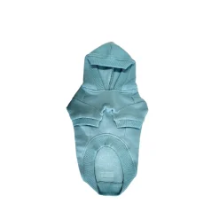 Fleece Hoodie with Matching Scrunchie, Turquoise