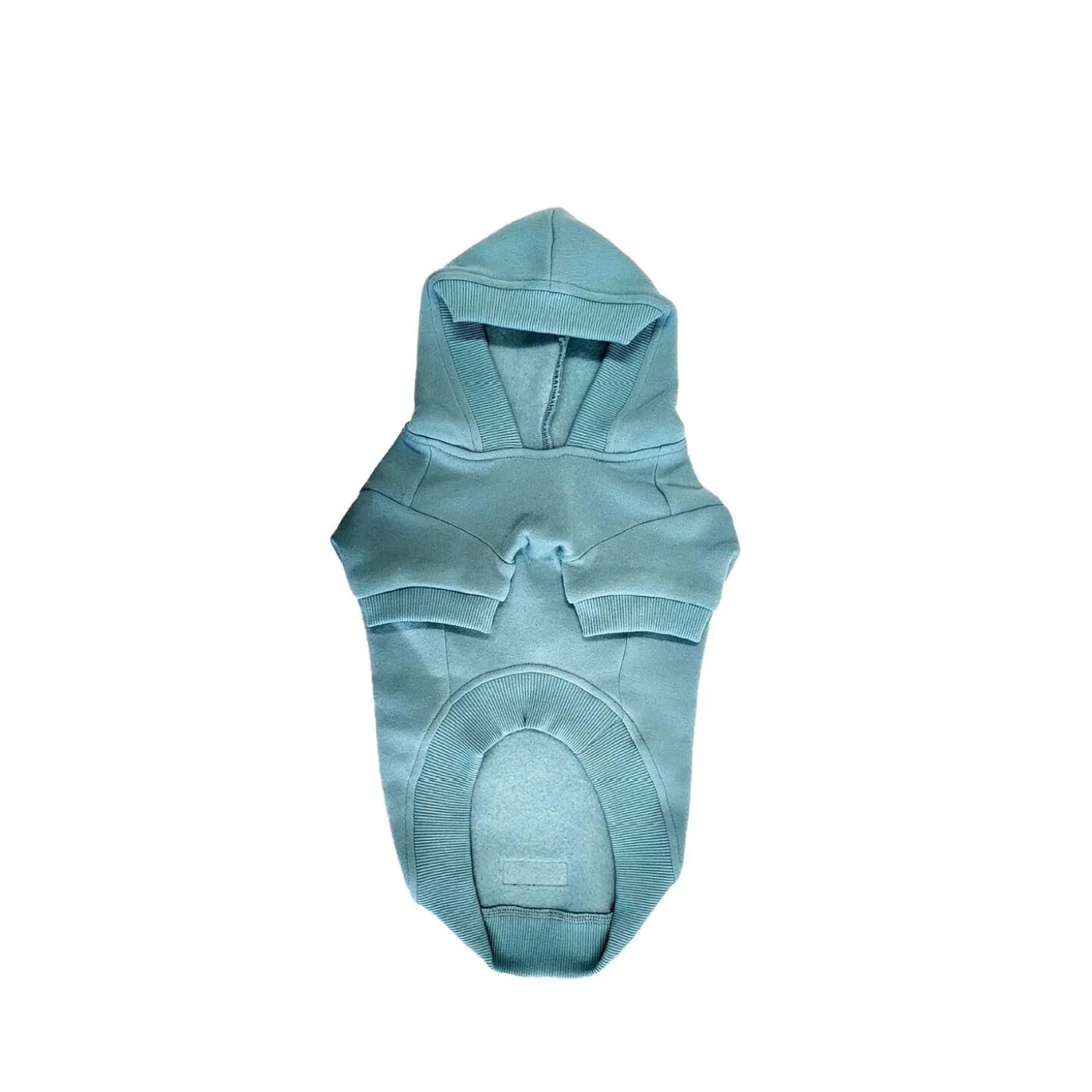 Fleece Hoodie with Matching Scrunchie, Turquoise