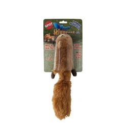 Flippin' Skinneeez Squirrel 15" Cat Toy