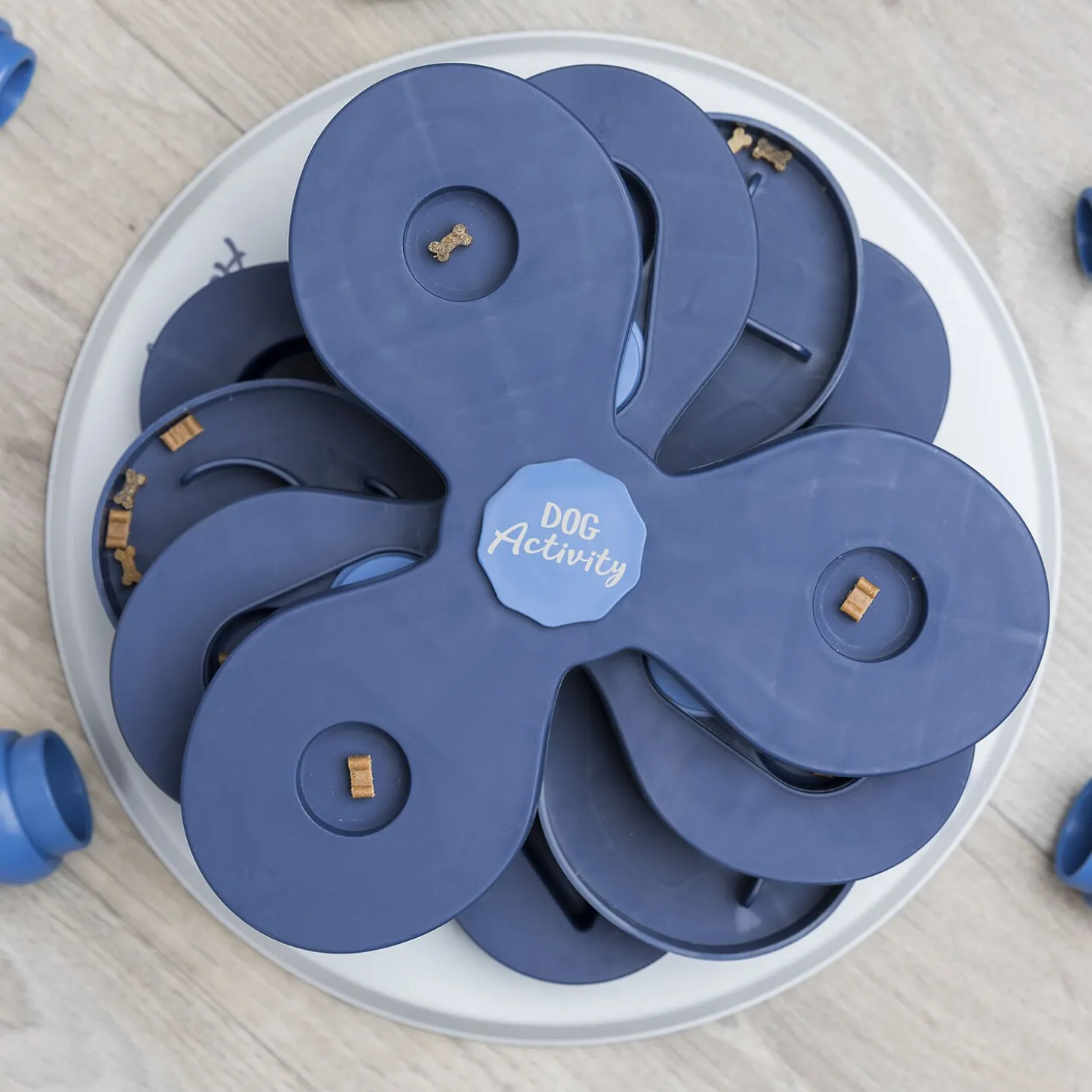 Flower Tower Interactive Bowl for Dogs