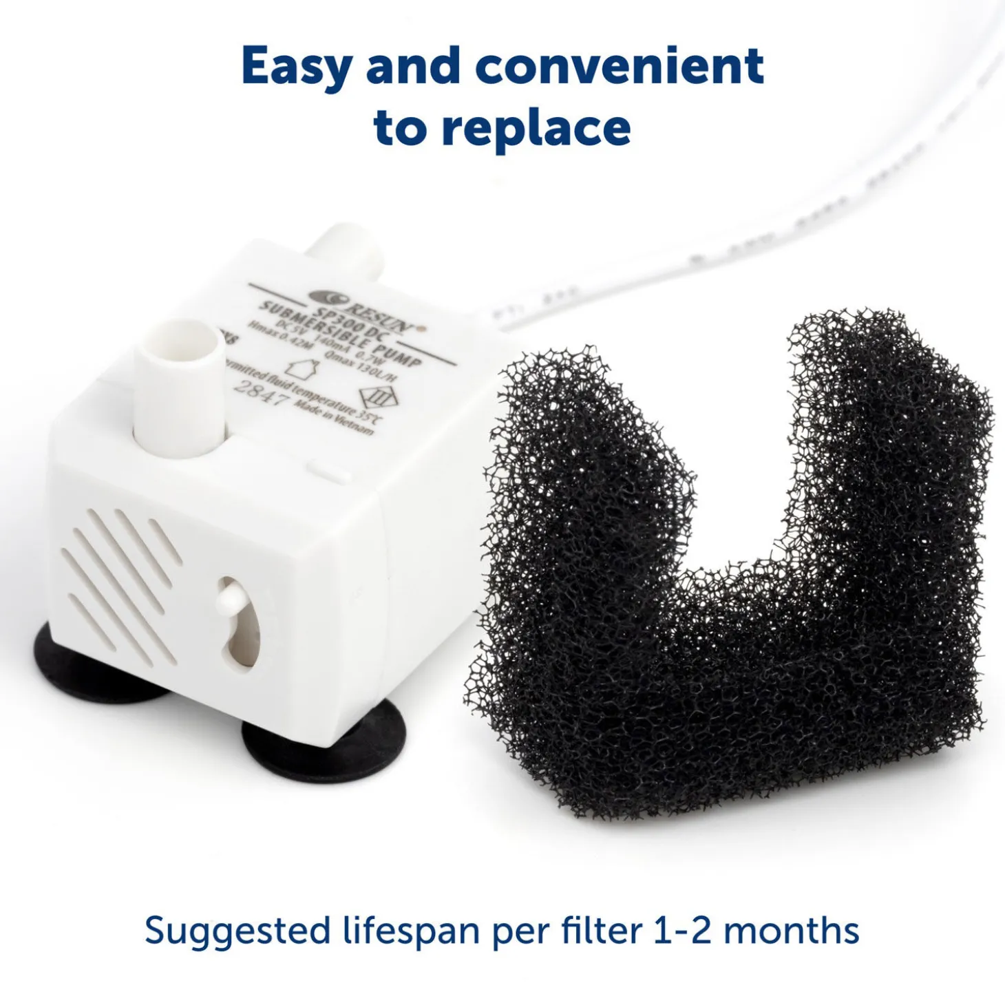 Foam Filter, 2 Pack