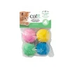 Foamies cat toy sponge golf balls, 4 pieces