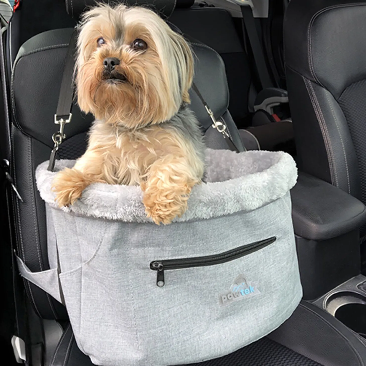 Foldable Pet Booster Car Seat
