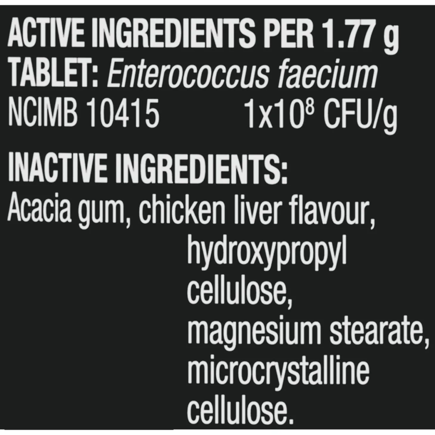 FortiFlora Canine Probiotic Tablets, 158 g