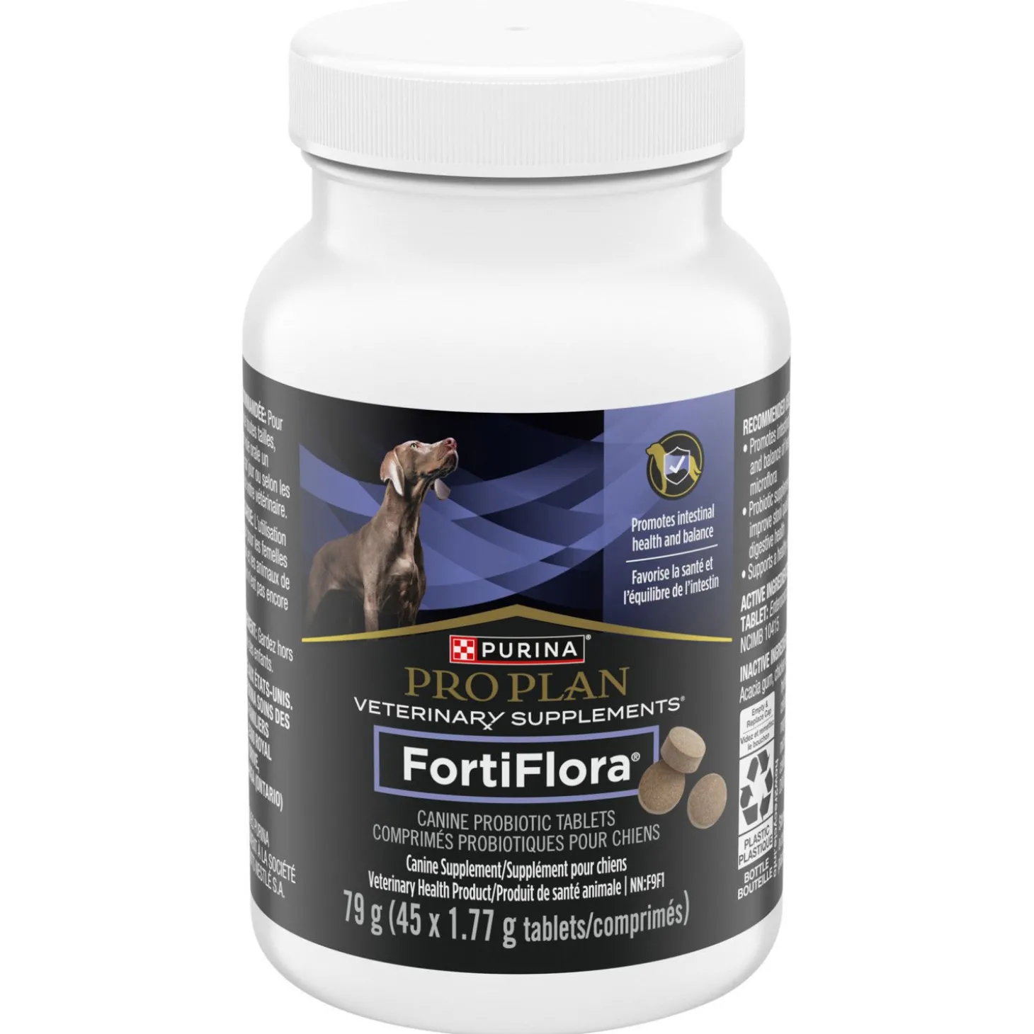 FortiFlora Canine Probiotic Tablets, 79 g
