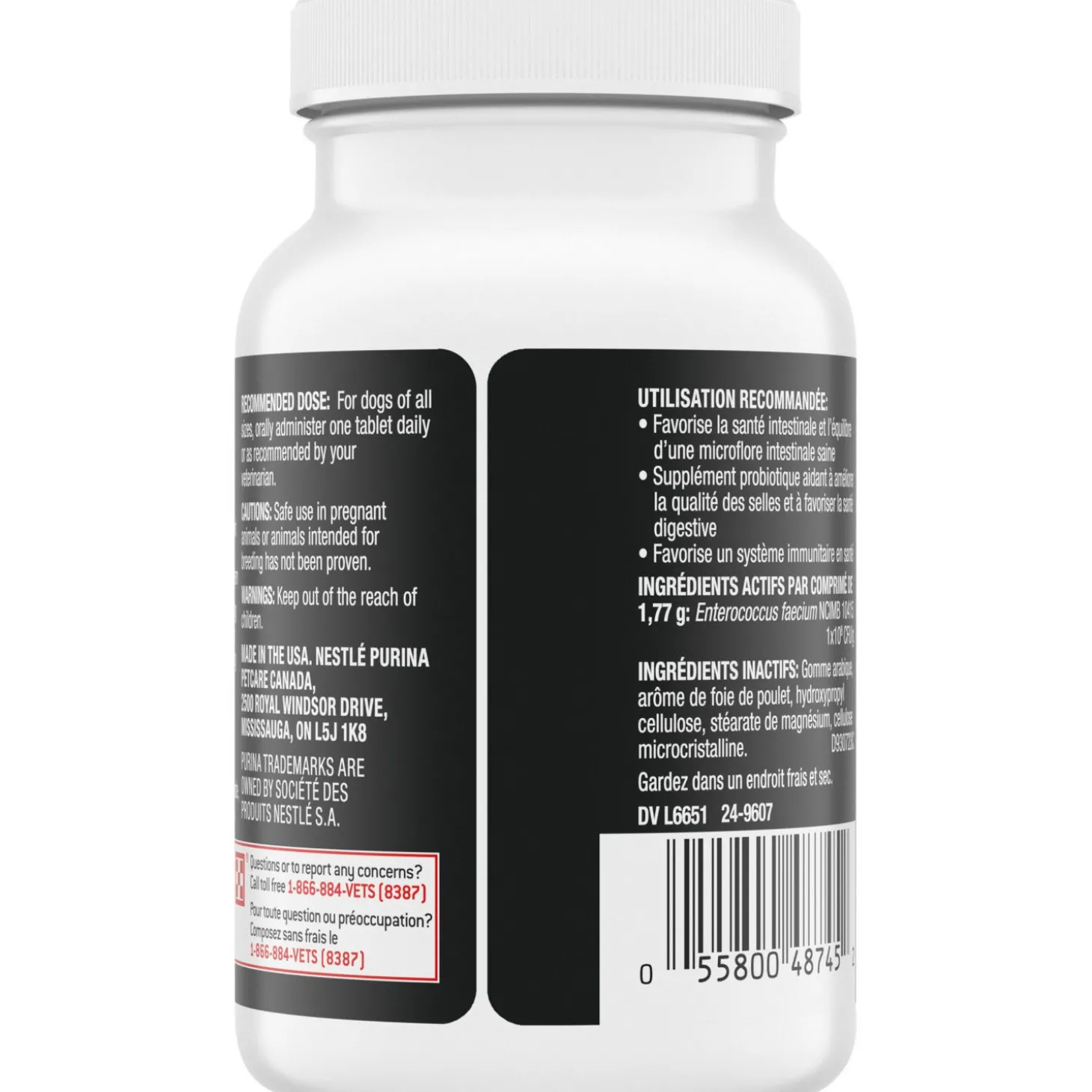 FortiFlora Canine Probiotic Tablets, 79 g