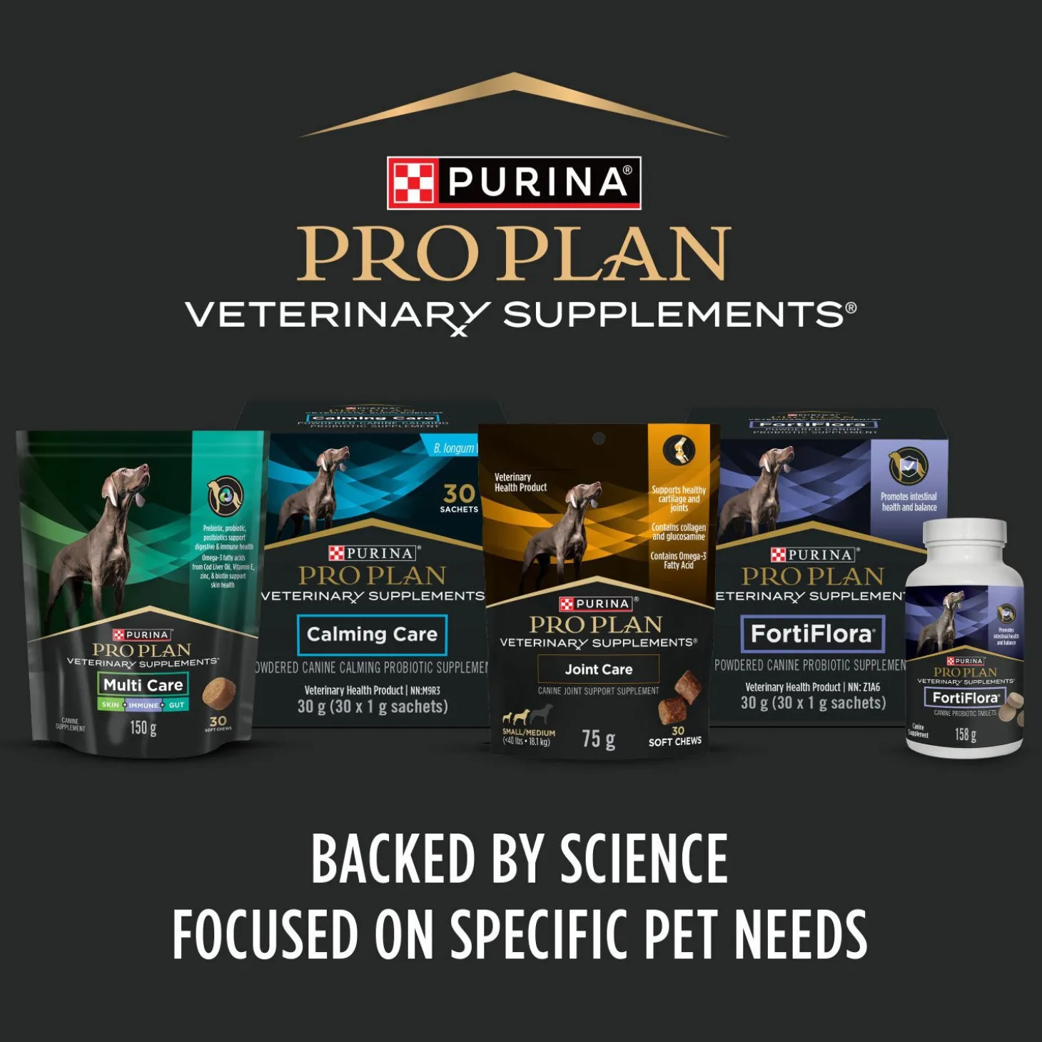 FortiFlora Canine Probiotic Tablets, 79 g