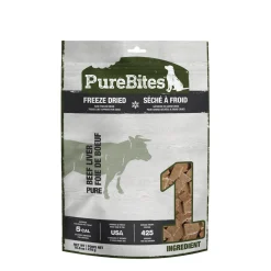 Freeze Dried Beef Liver Dog Treats, 470 g