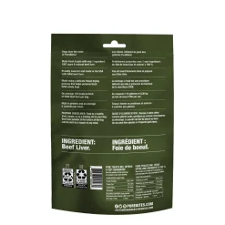 Freeze Dried Beef Liver Dog Treats, 120 g