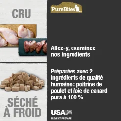 Freeze Dried Chicken and Duck Liver Cat Treats, 32 g