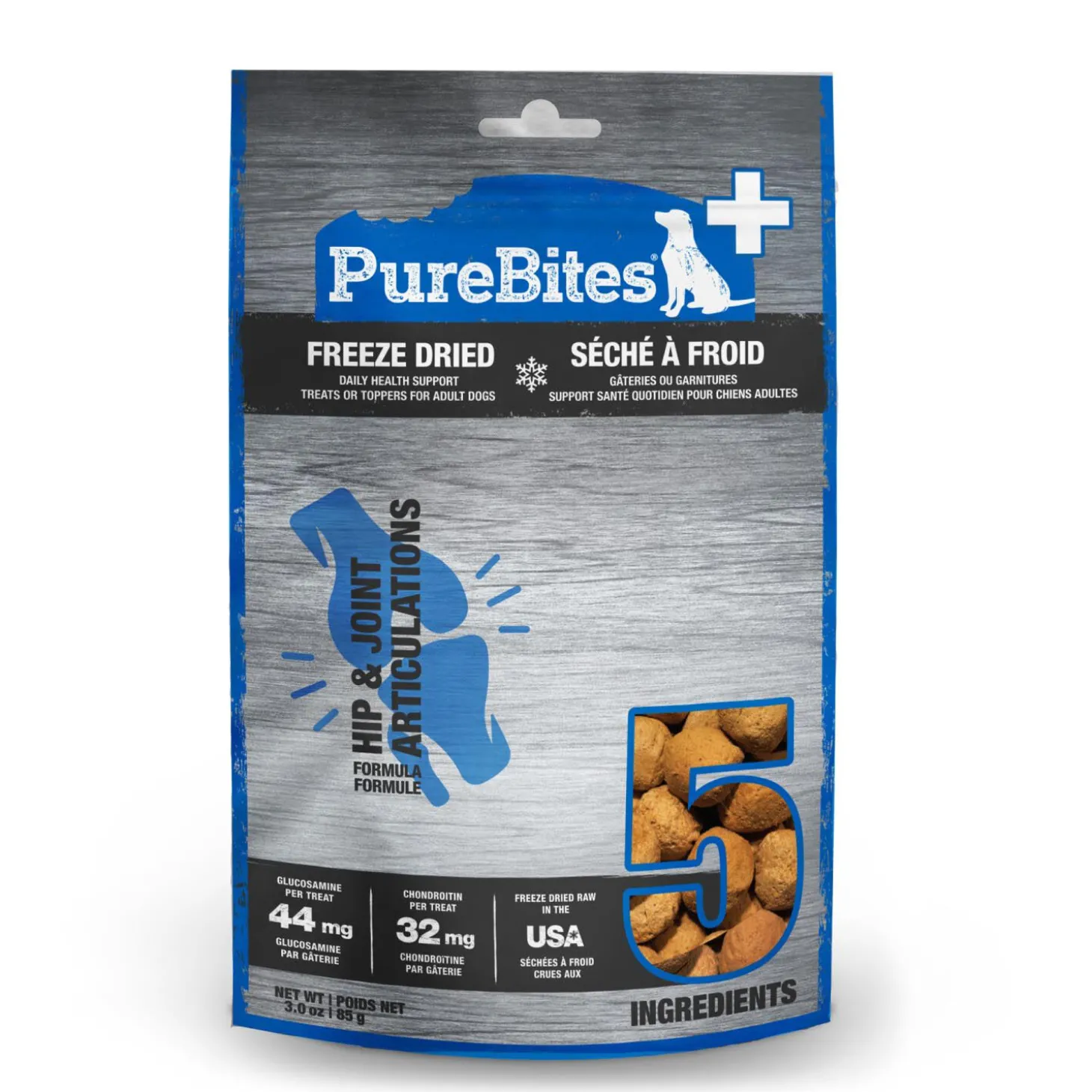 Freeze Dried Hips and Joints Formula for Dogs, 85 g