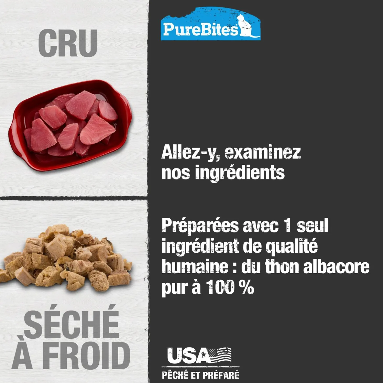 Freeze Dried Tuna Cat Treats, 25 g