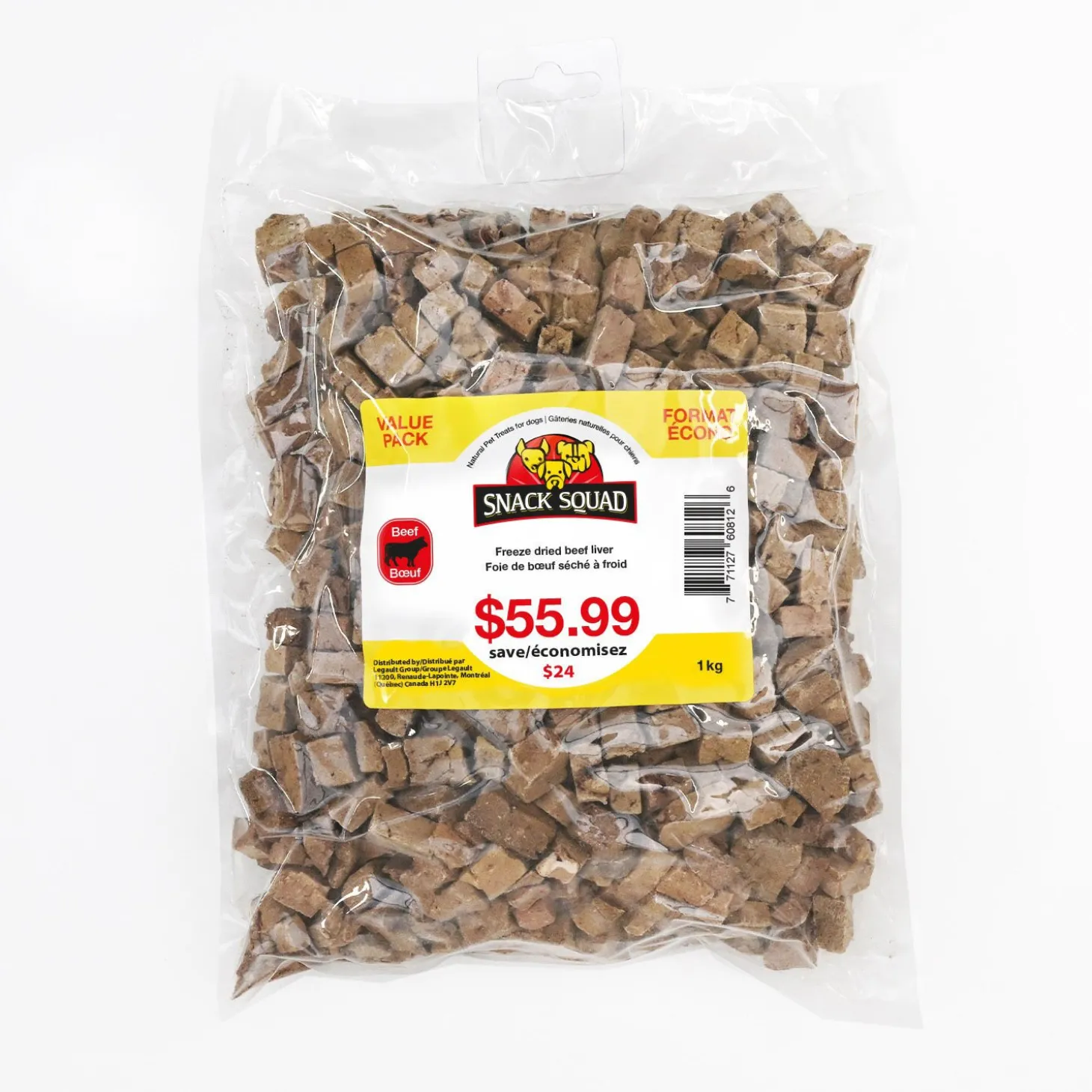 Freeze-Dried Beef Liver, 1 kg