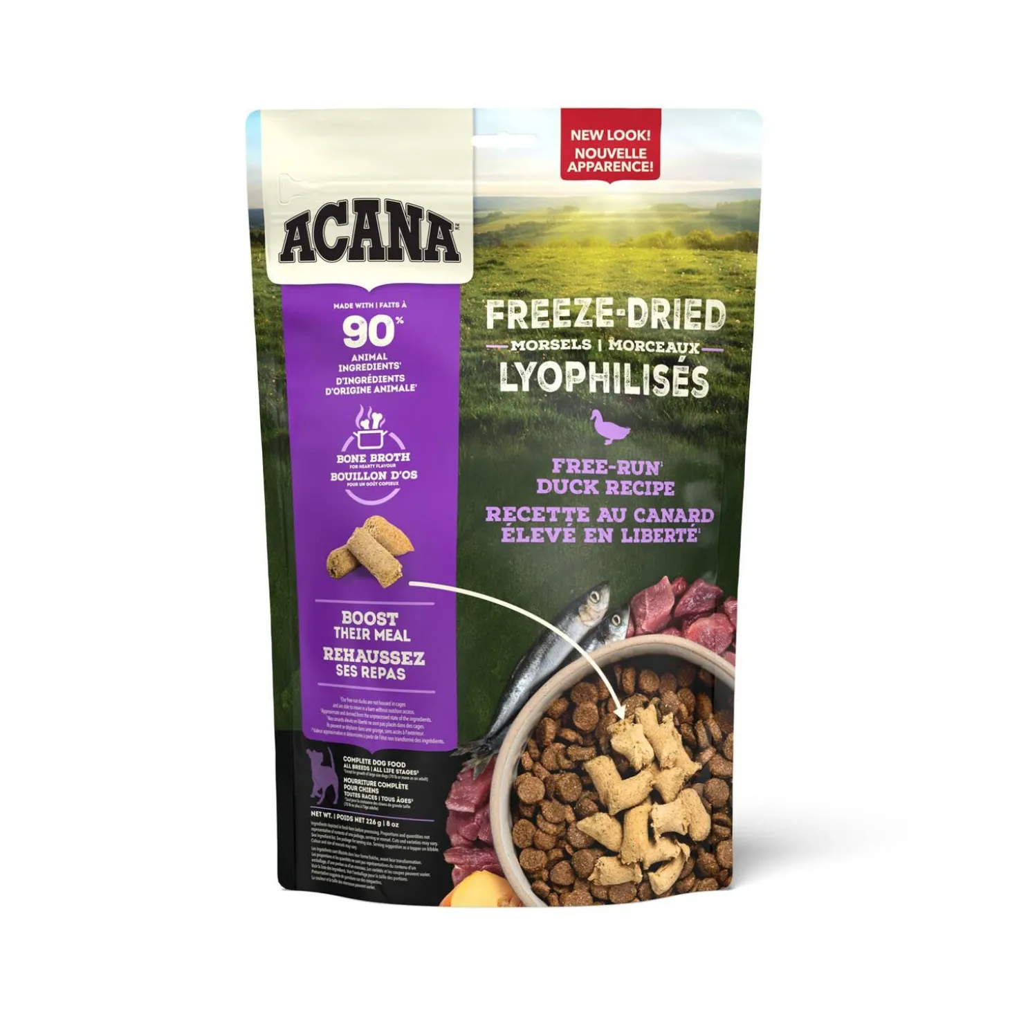 Freeze-Dried Morsels Duck Recipe for Dogs, 227 g