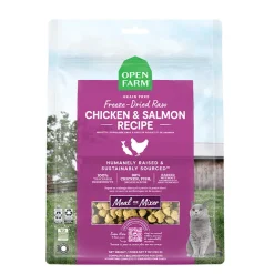 Freeze-Dried Raw Chicken & Salmon Recipe Morsels for Cats
