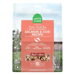 Freeze-Dried Raw Salmon & Cod Recipe Morsels for Cats