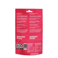 Freeze-dried shrimp treats