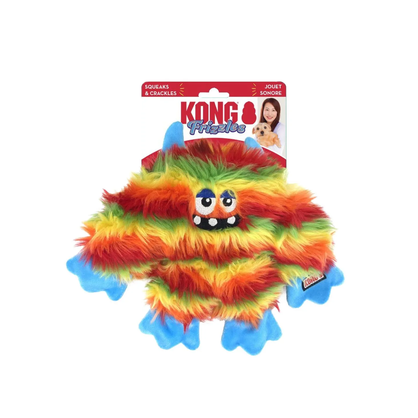 Frizzles Zazzle Plush Dog Toy