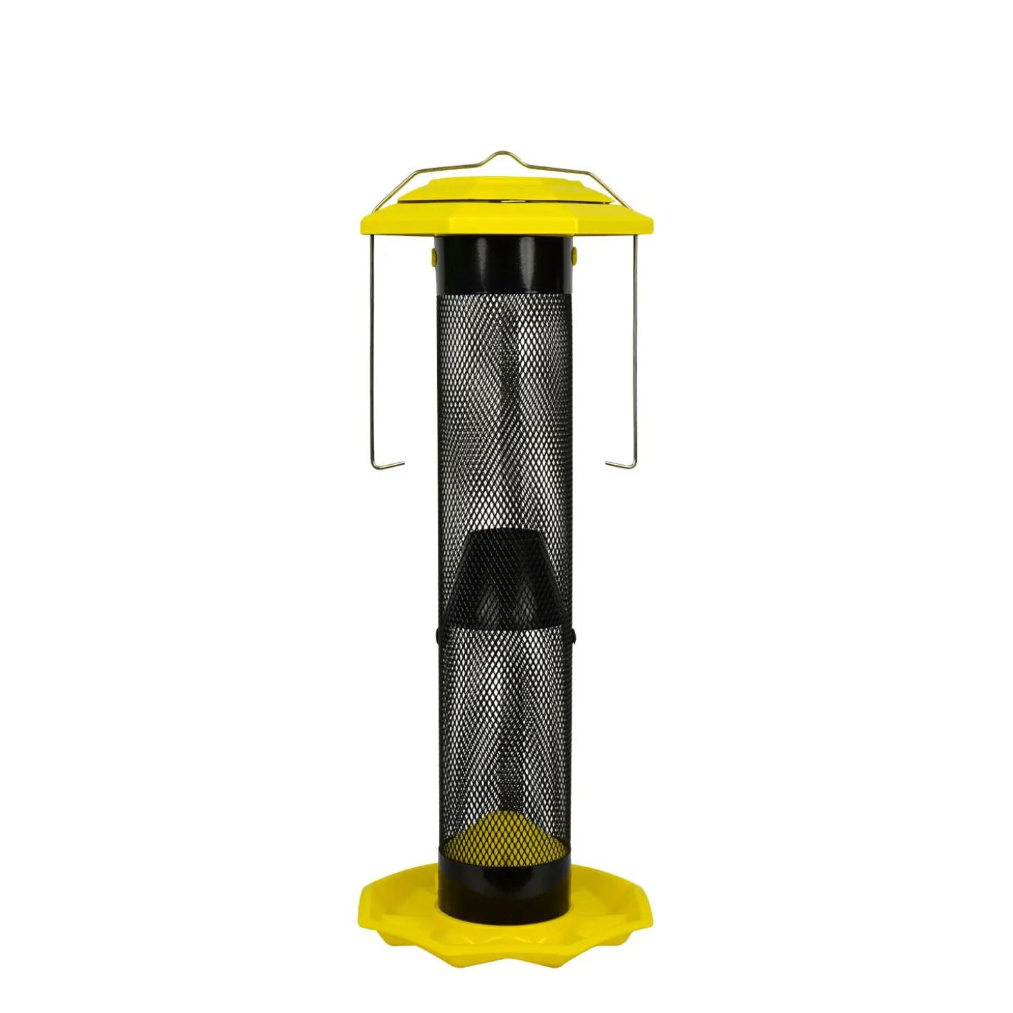 Funnel Flip-Top Mesh Finch Feeder