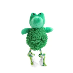 Giggling plush with rope