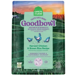 GoodBowl Harvest Chicken & Brown Rice Recipe Dry Cat Food